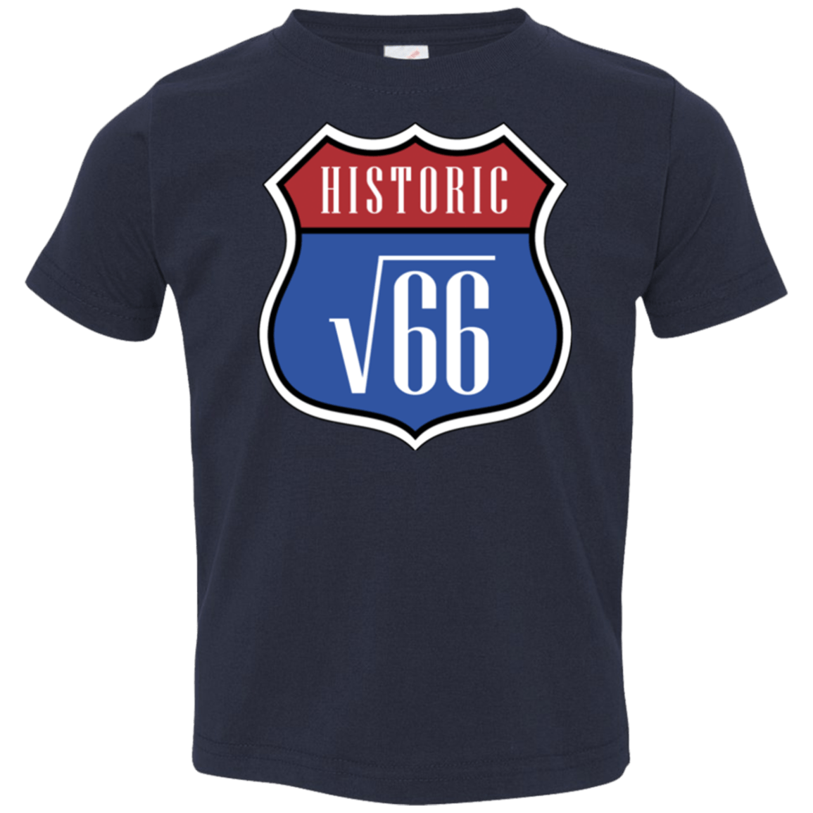 T-Shirts Navy / 2T Route v66 Toddler Premium T-Shirt