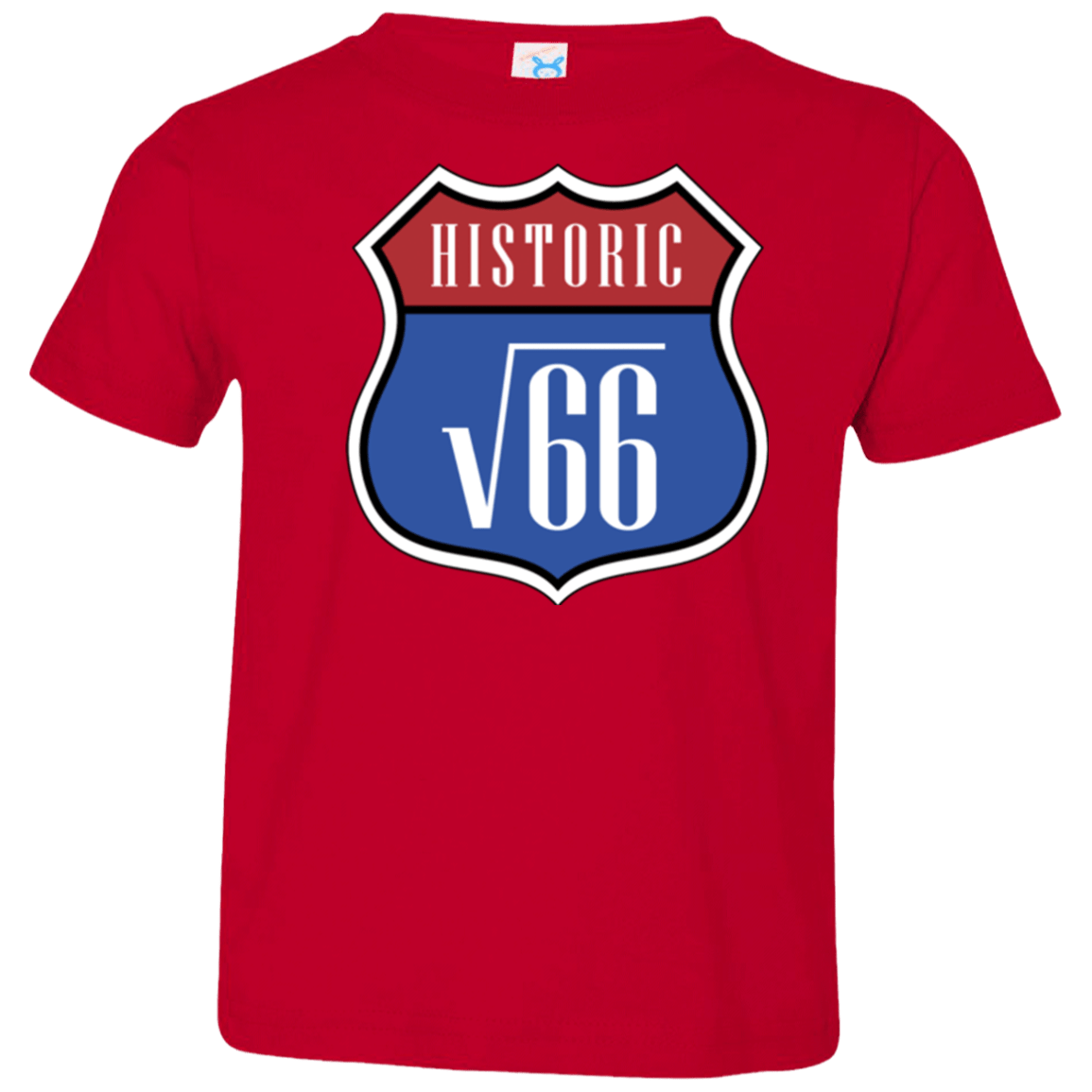 T-Shirts Red / 2T Route v66 Toddler Premium T-Shirt