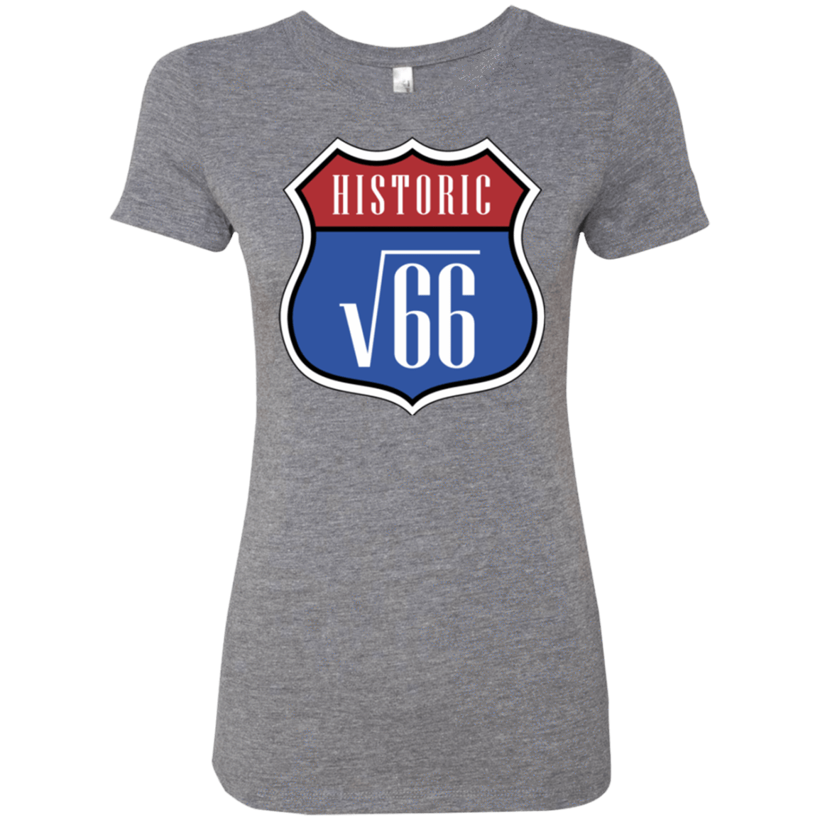 T-Shirts Premium Heather / Small Route v66 Women's Triblend T-Shirt