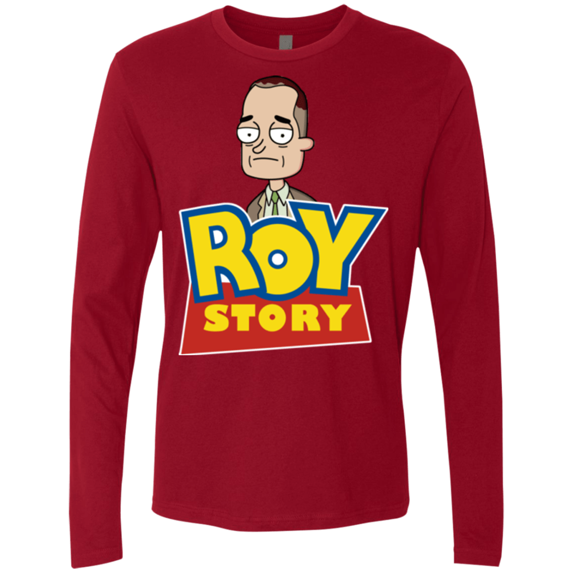 T-Shirts Cardinal / Small Roy Story Men's Premium Long Sleeve