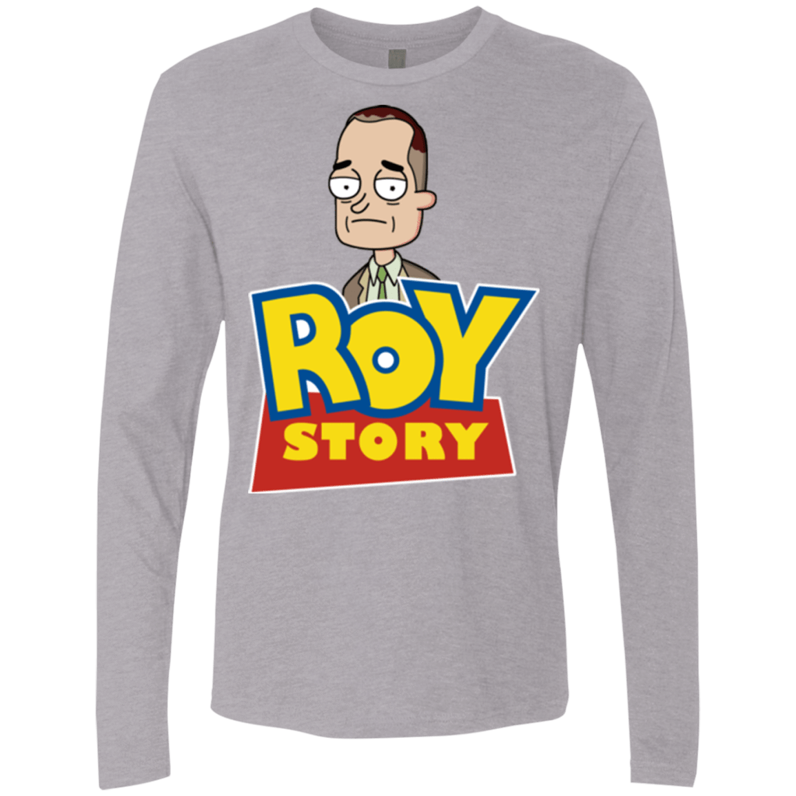T-Shirts Heather Grey / Small Roy Story Men's Premium Long Sleeve