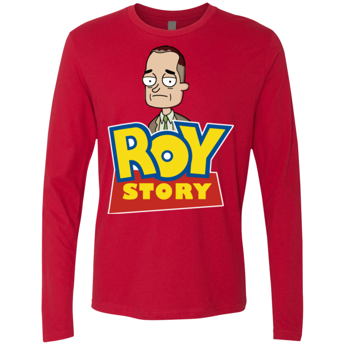 T-Shirts Red / Small Roy Story Men's Premium Long Sleeve