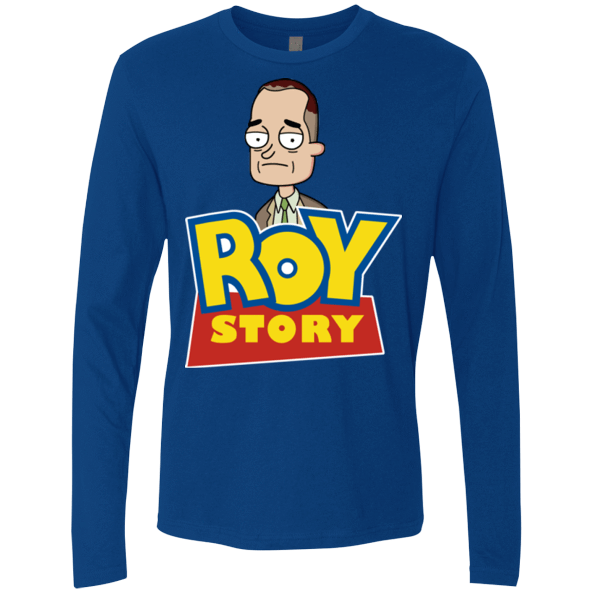 T-Shirts Royal / Small Roy Story Men's Premium Long Sleeve