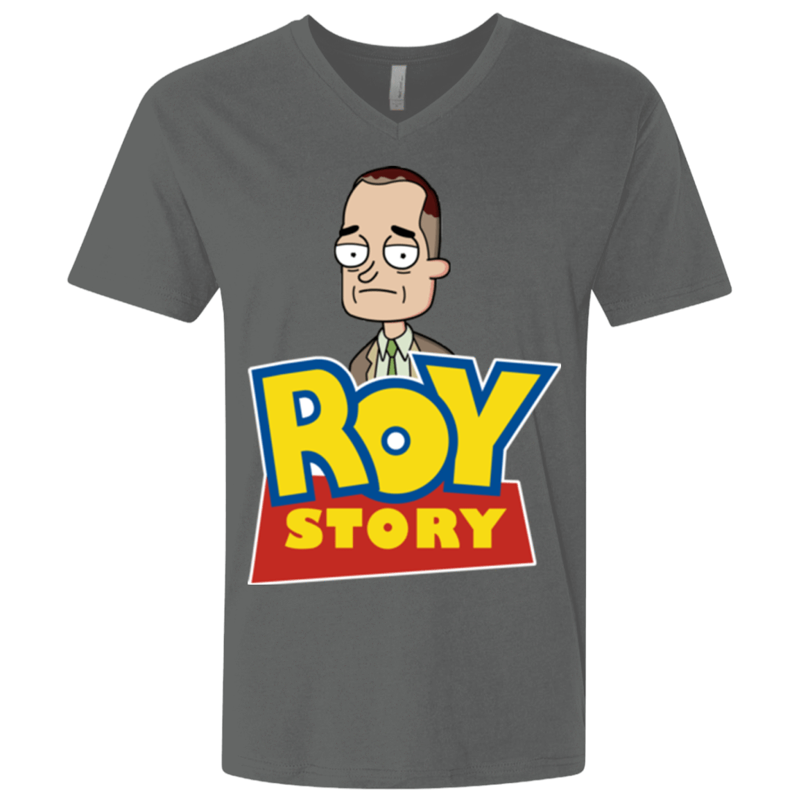 T-Shirts Heavy Metal / X-Small Roy Story Men's Premium V-Neck