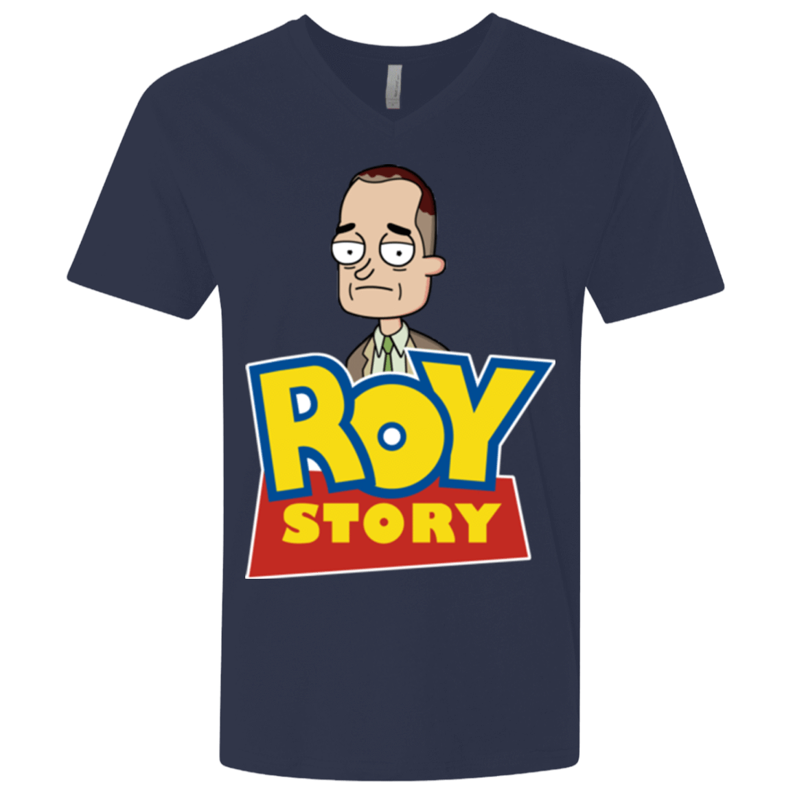 T-Shirts Midnight Navy / X-Small Roy Story Men's Premium V-Neck