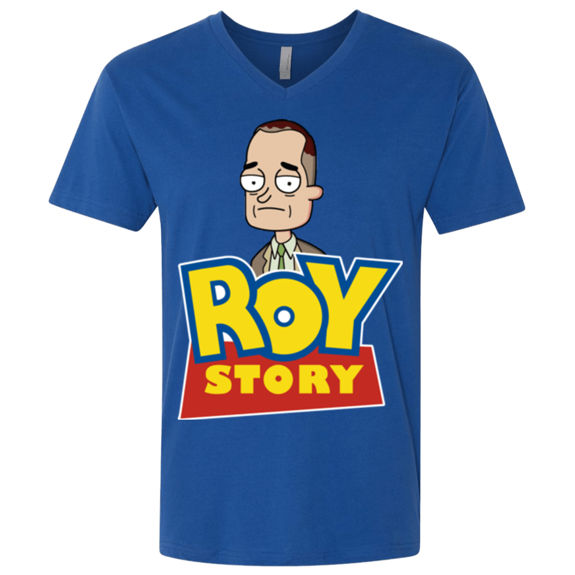 T-Shirts Royal / X-Small Roy Story Men's Premium V-Neck