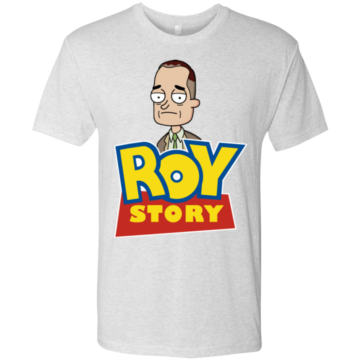 T-Shirts Heather White / Small Roy Story Men's Triblend T-Shirt