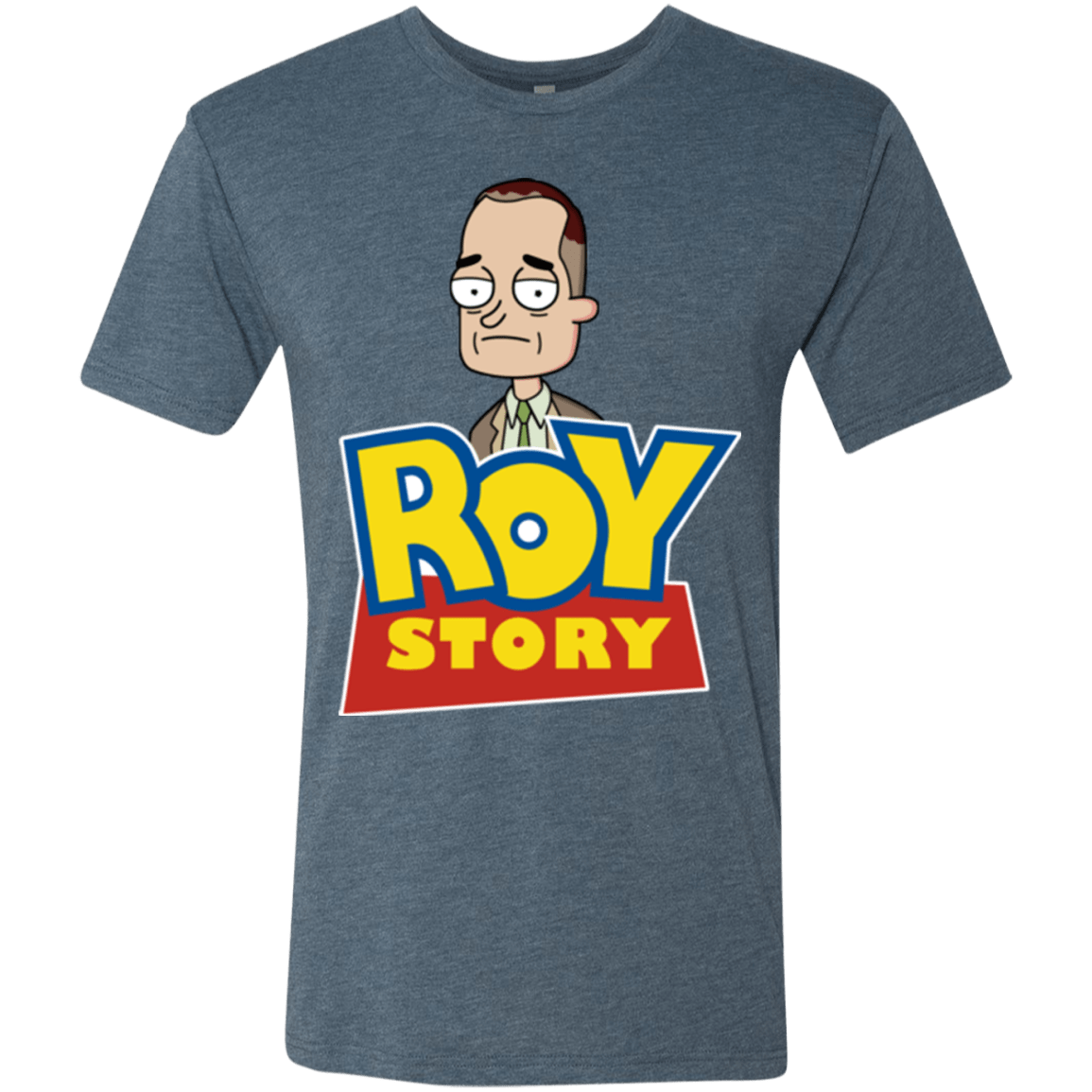 T-Shirts Indigo / Small Roy Story Men's Triblend T-Shirt
