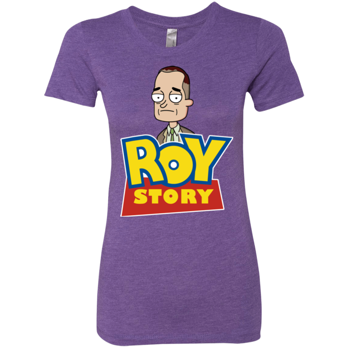 T-Shirts Purple Rush / Small Roy Story Women's Triblend T-Shirt