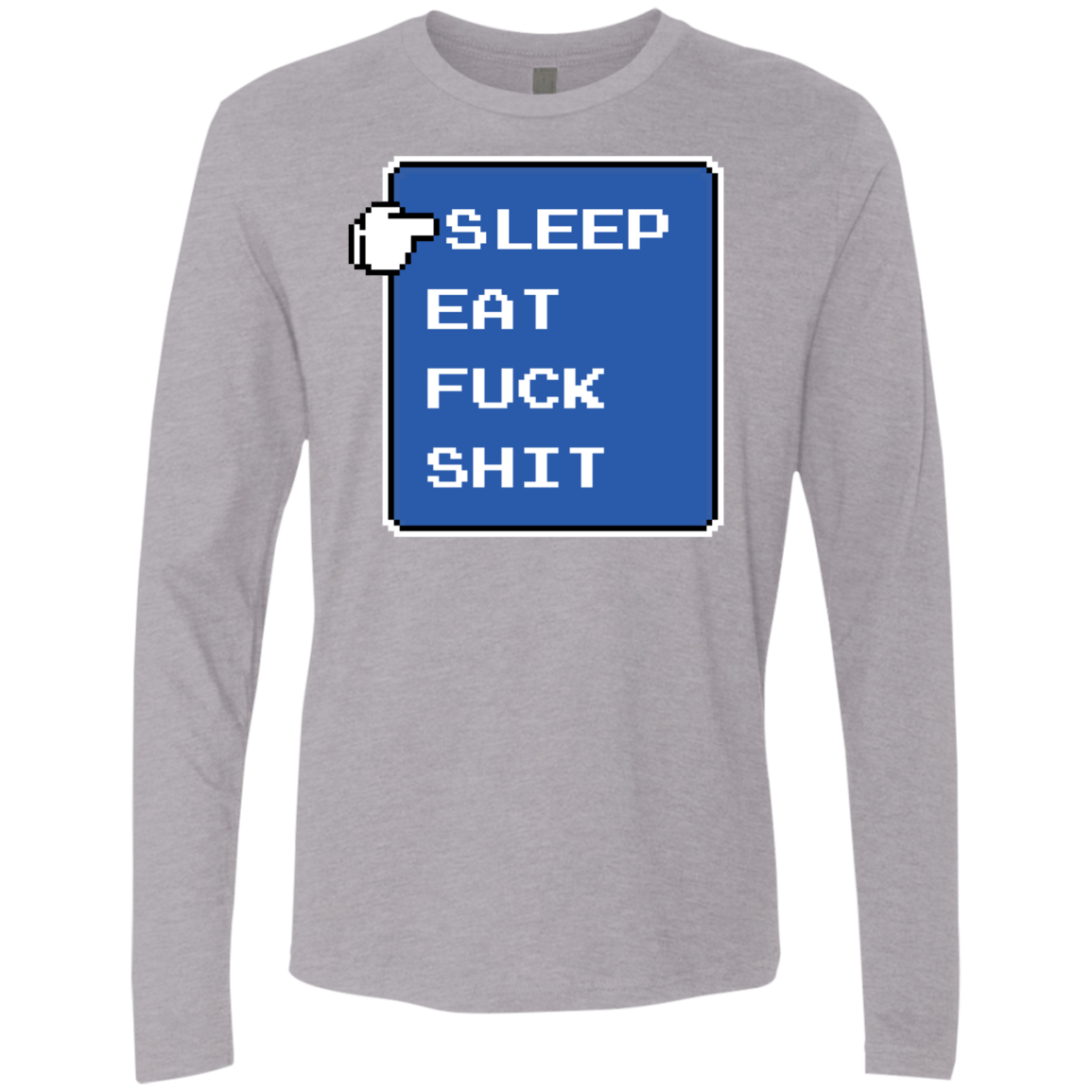 T-Shirts Heather Grey / Small RPG LIFE Men's Premium Long Sleeve