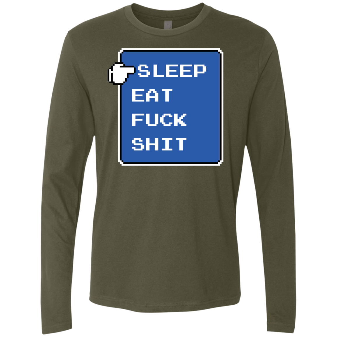 T-Shirts Military Green / Small RPG LIFE Men's Premium Long Sleeve