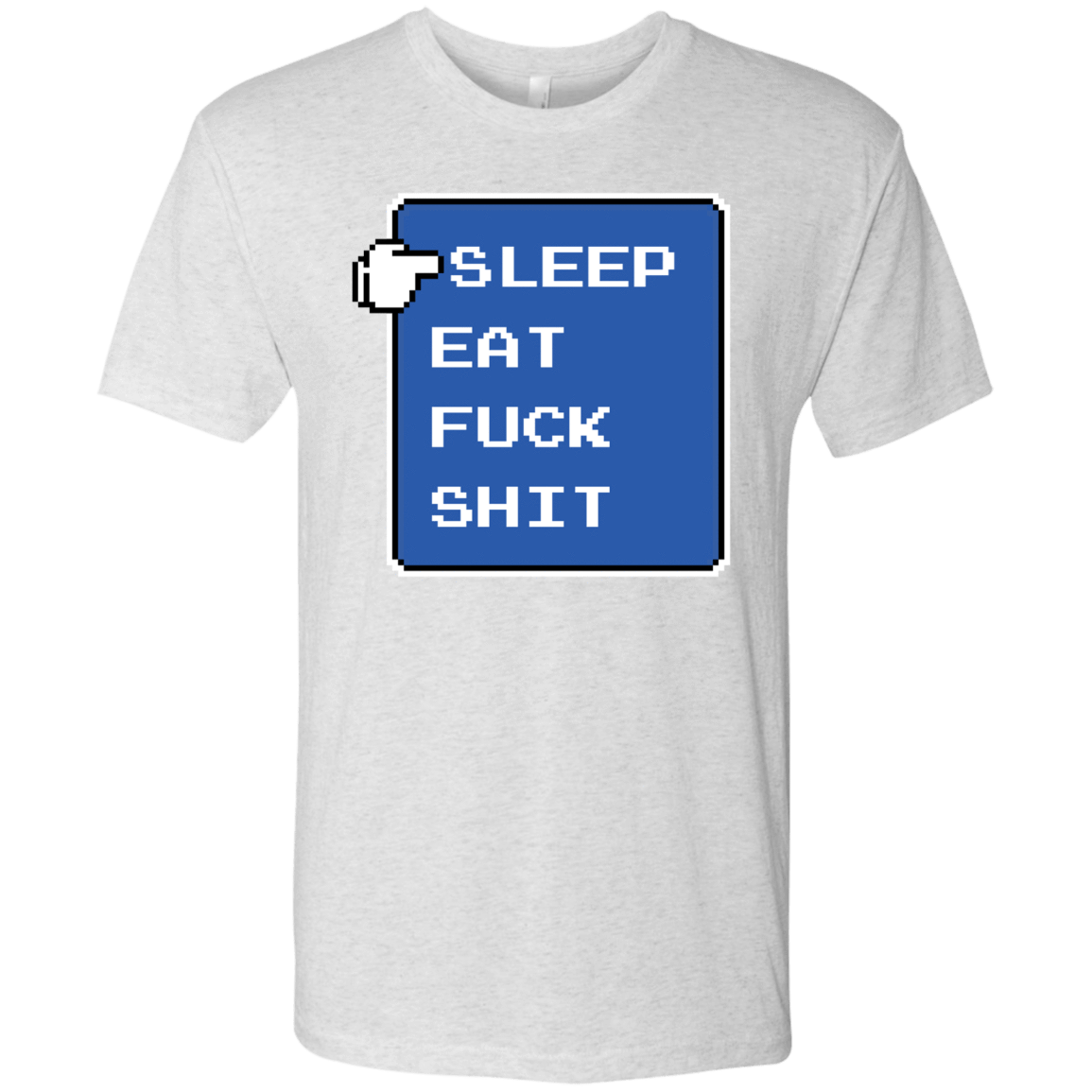 T-Shirts Heather White / Small RPG LIFE Men's Triblend T-Shirt