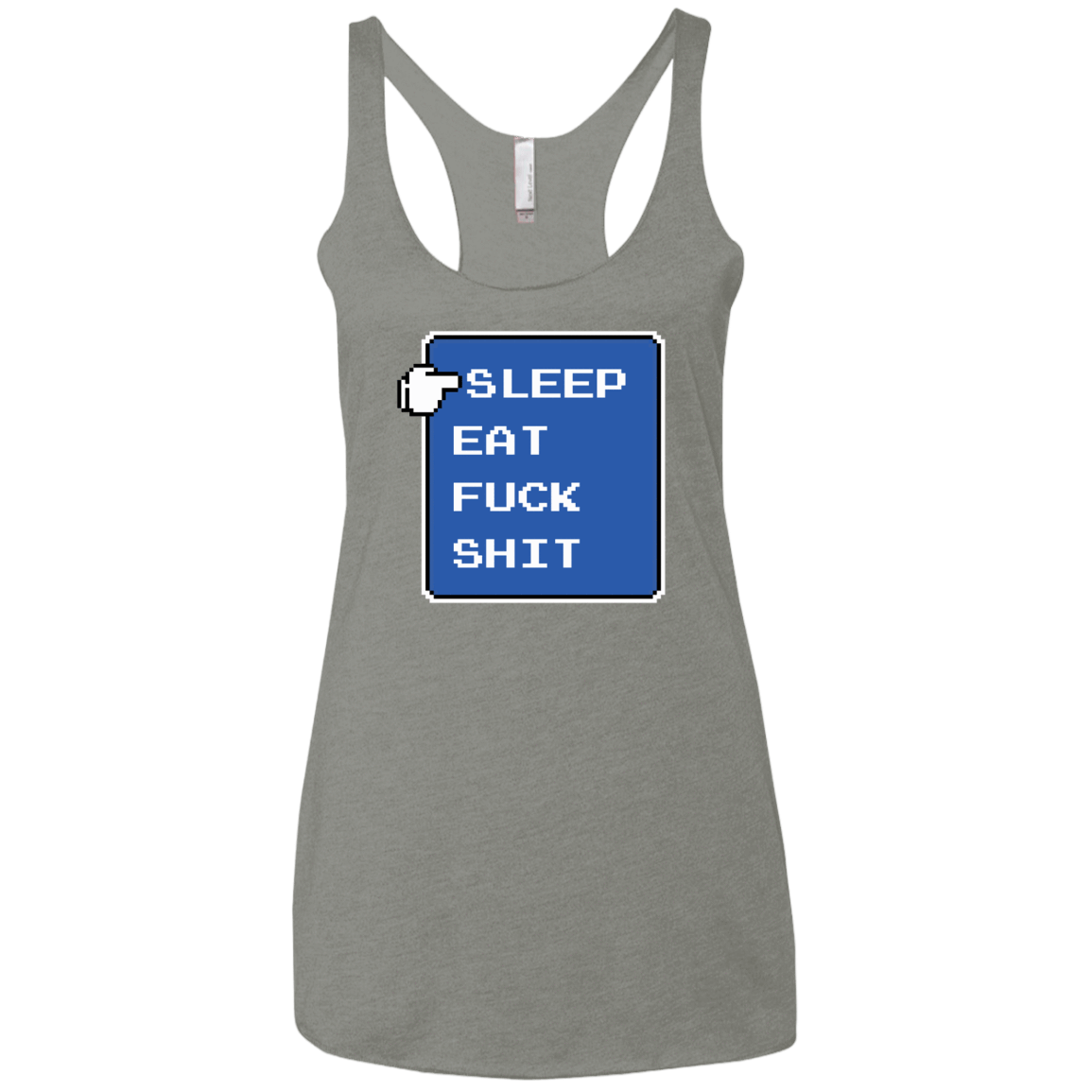 T-Shirts Venetian Grey / X-Small RPG LIFE Women's Triblend Racerback Tank