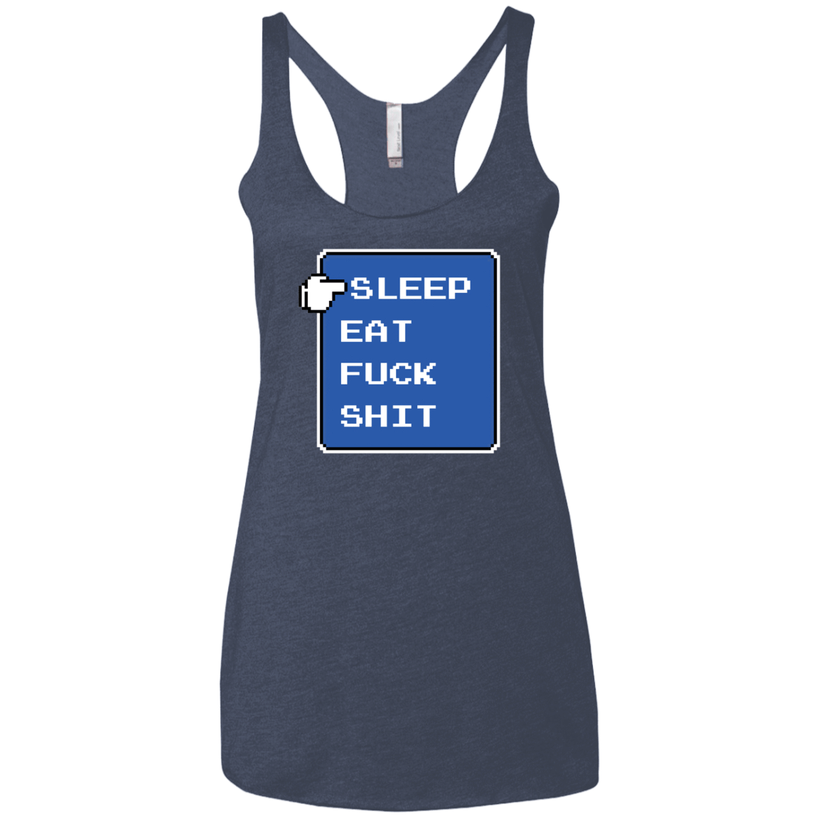 T-Shirts Vintage Navy / X-Small RPG LIFE Women's Triblend Racerback Tank