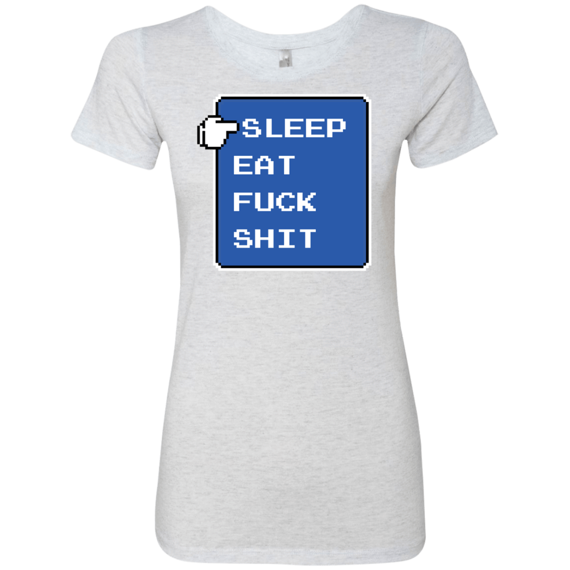 T-Shirts Heather White / Small RPG LIFE Women's Triblend T-Shirt