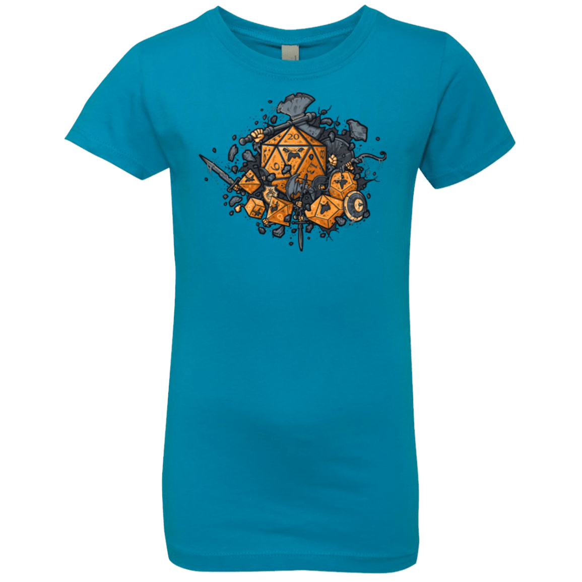 T-Shirts Turquoise / YXS RPG UNITED Girls Premium T-Shirt