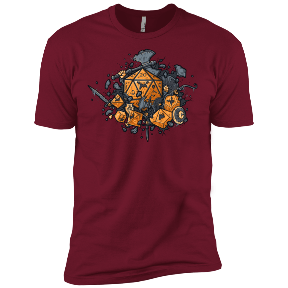 T-Shirts Cardinal / X-Small RPG UNITED Men's Premium T-Shirt