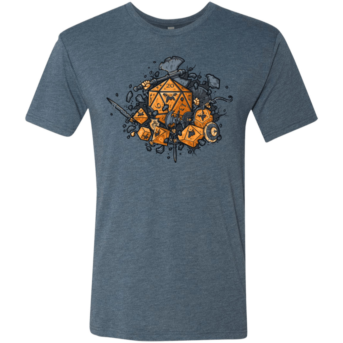 T-Shirts Indigo / Small RPG UNITED Men's Triblend T-Shirt