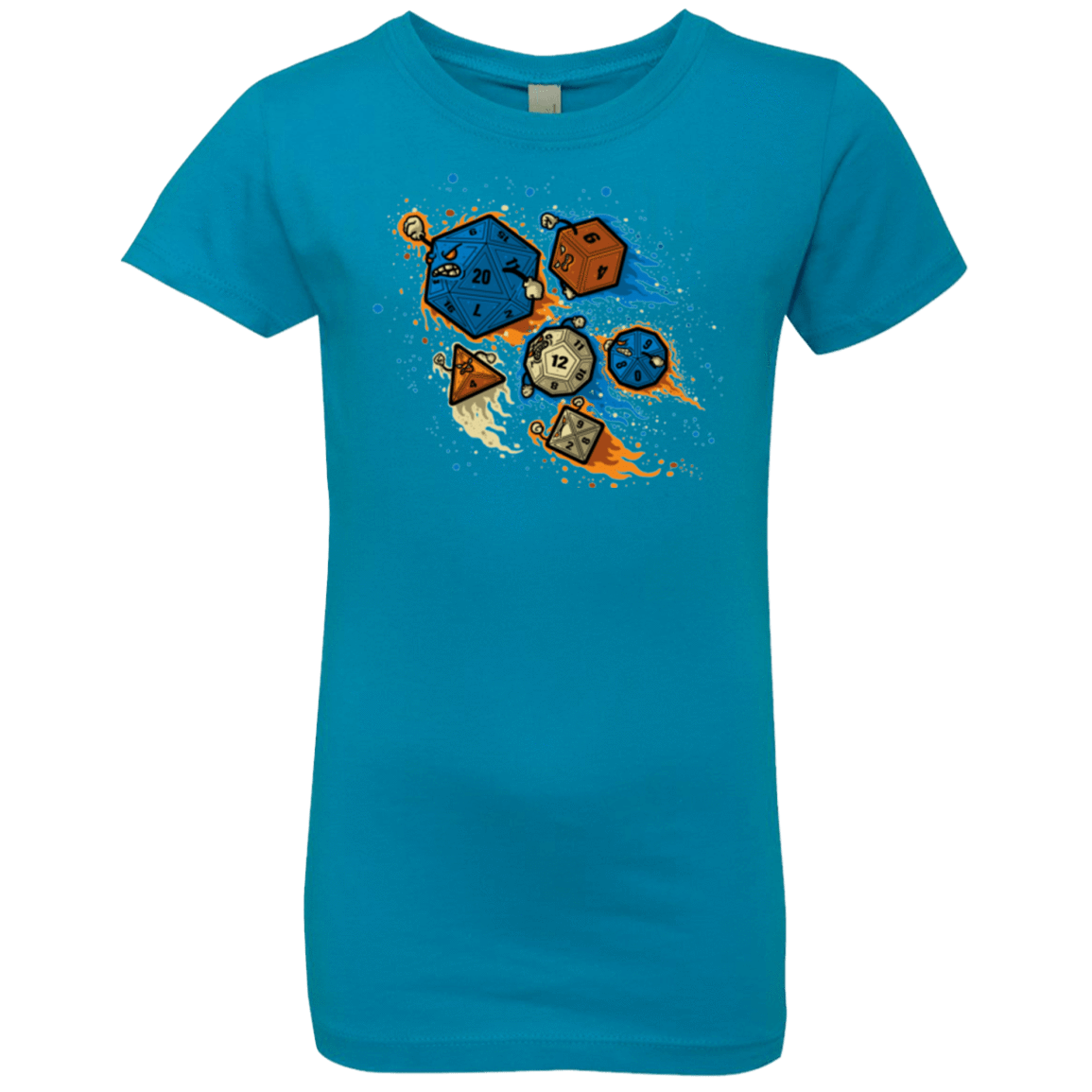 T-Shirts Turquoise / YXS RPG UNITED REMIX Girls Premium T-Shirt