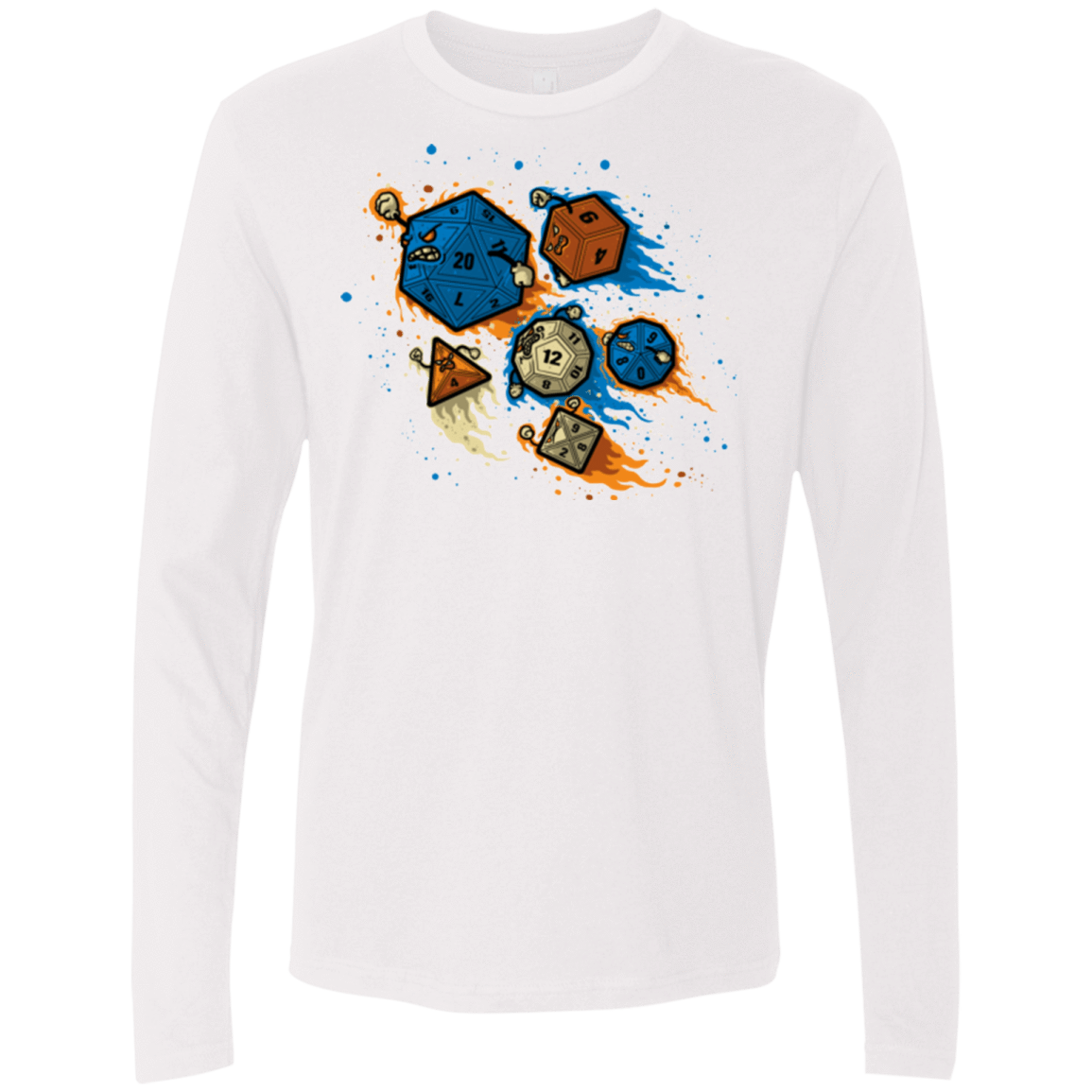 T-Shirts White / Small RPG UNITED REMIX Men's Premium Long Sleeve