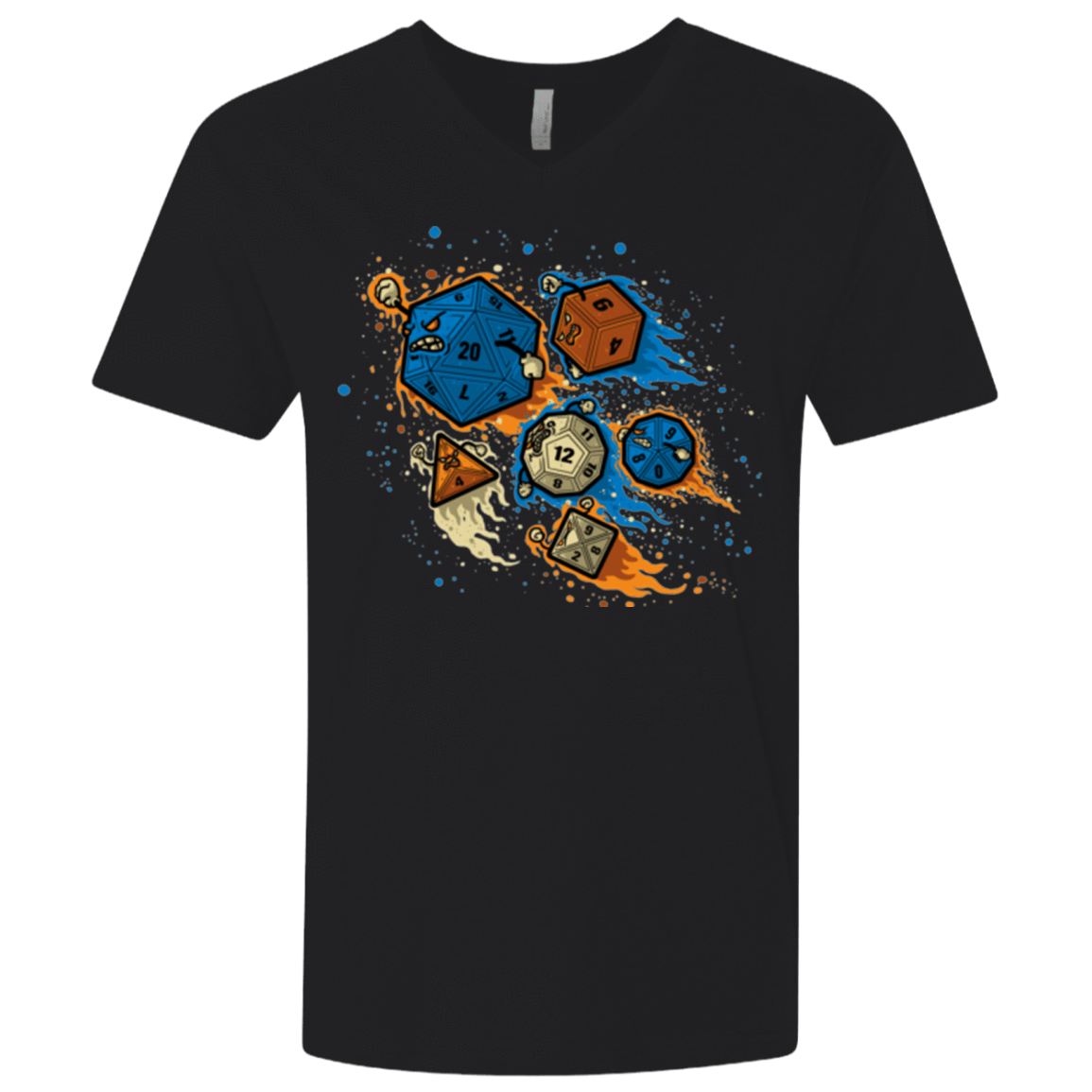 T-Shirts Black / X-Small RPG UNITED REMIX Men's Premium V-Neck