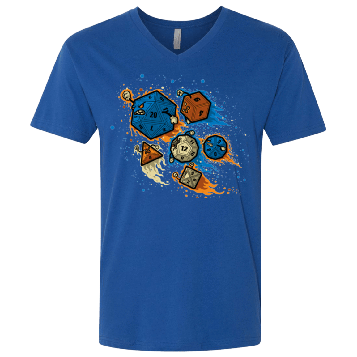 T-Shirts Royal / X-Small RPG UNITED REMIX Men's Premium V-Neck