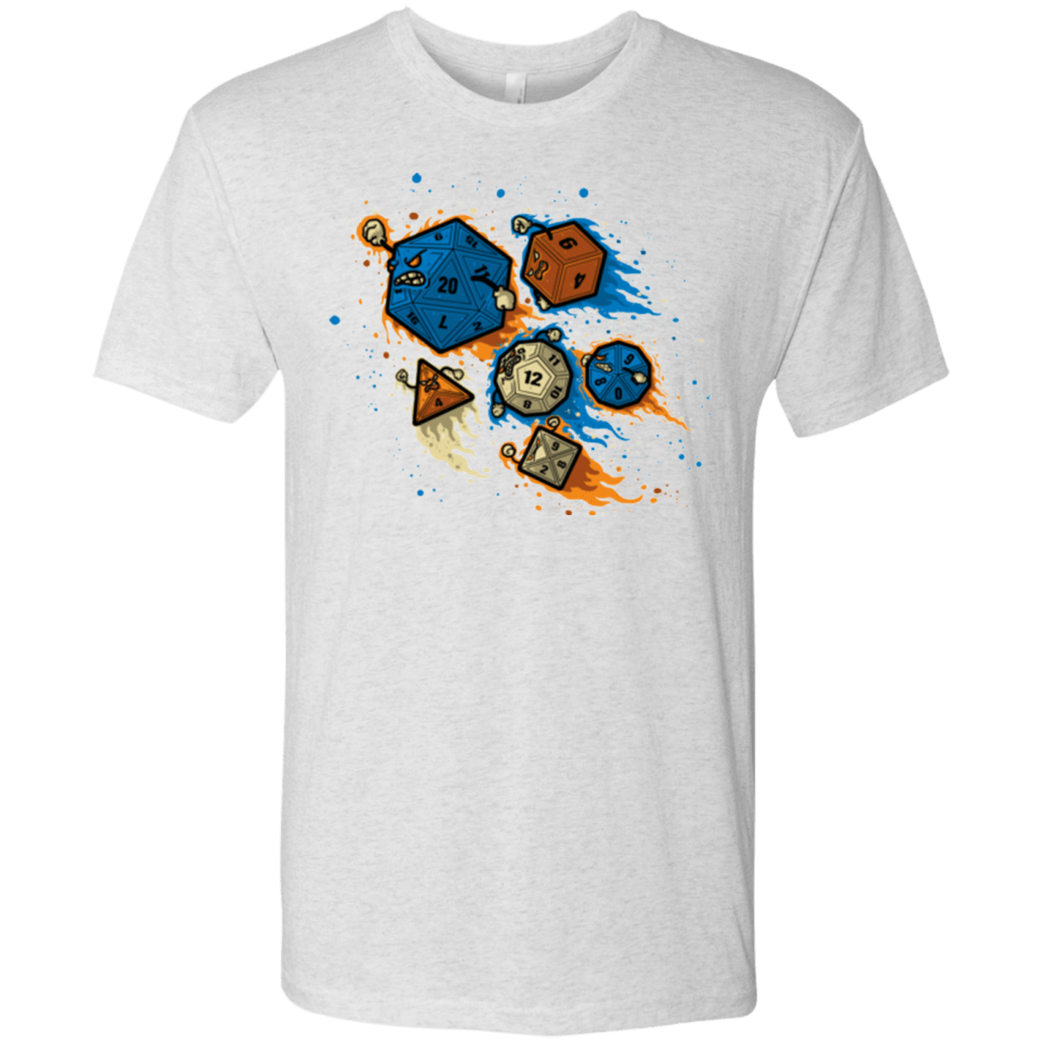 T-Shirts Heather White / Small RPG UNITED REMIX Men's Triblend T-Shirt