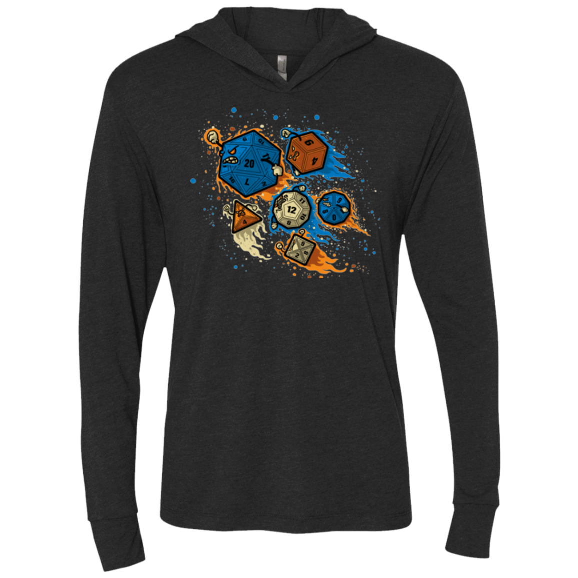 T-Shirts Vintage Black / X-Small RPG UNITED REMIX Triblend Long Sleeve Hoodie Tee