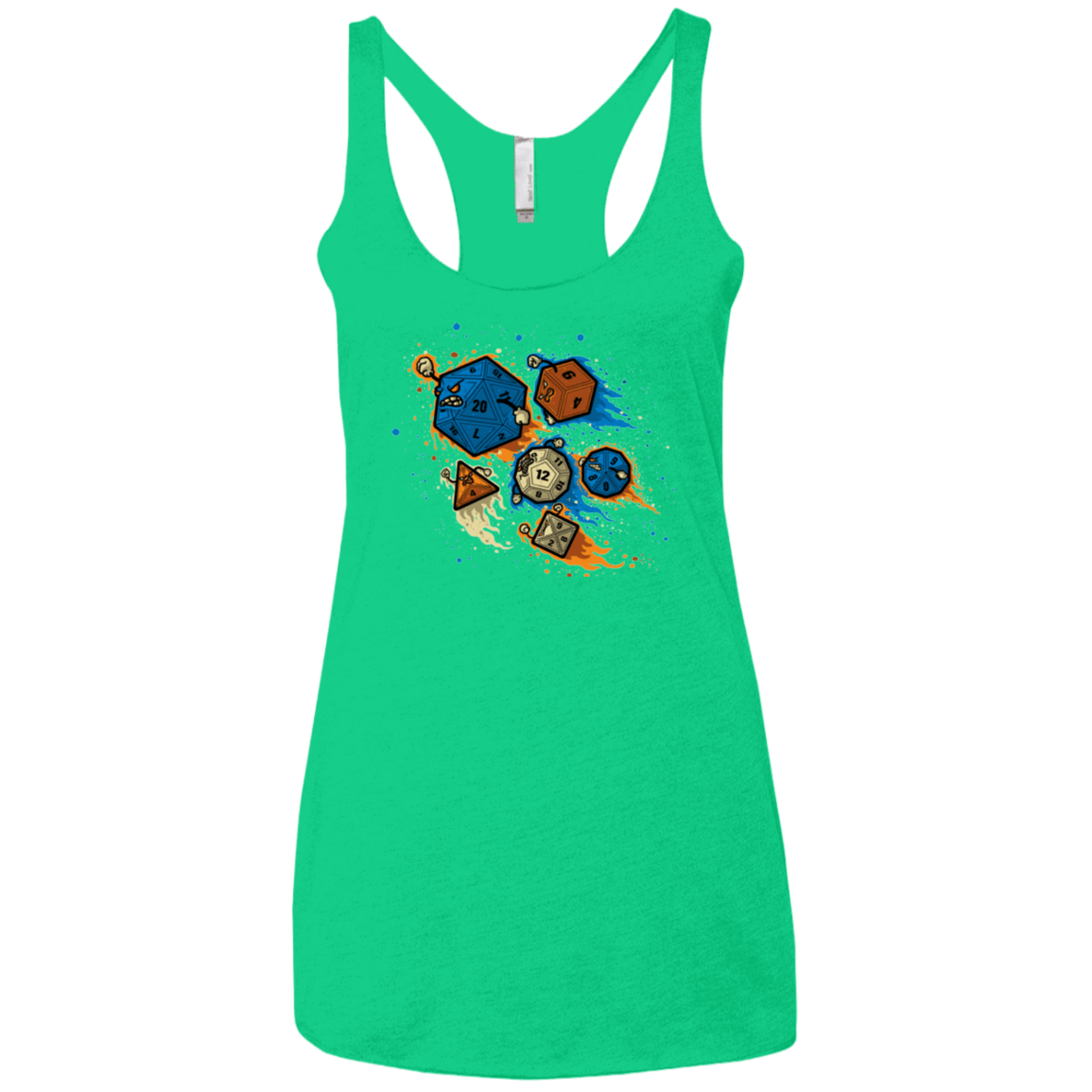T-Shirts Envy / X-Small RPG UNITED REMIX Women's Triblend Racerback Tank