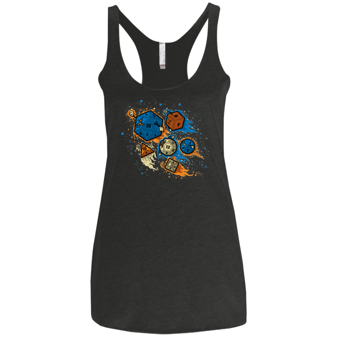 T-Shirts Vintage Black / X-Small RPG UNITED REMIX Women's Triblend Racerback Tank
