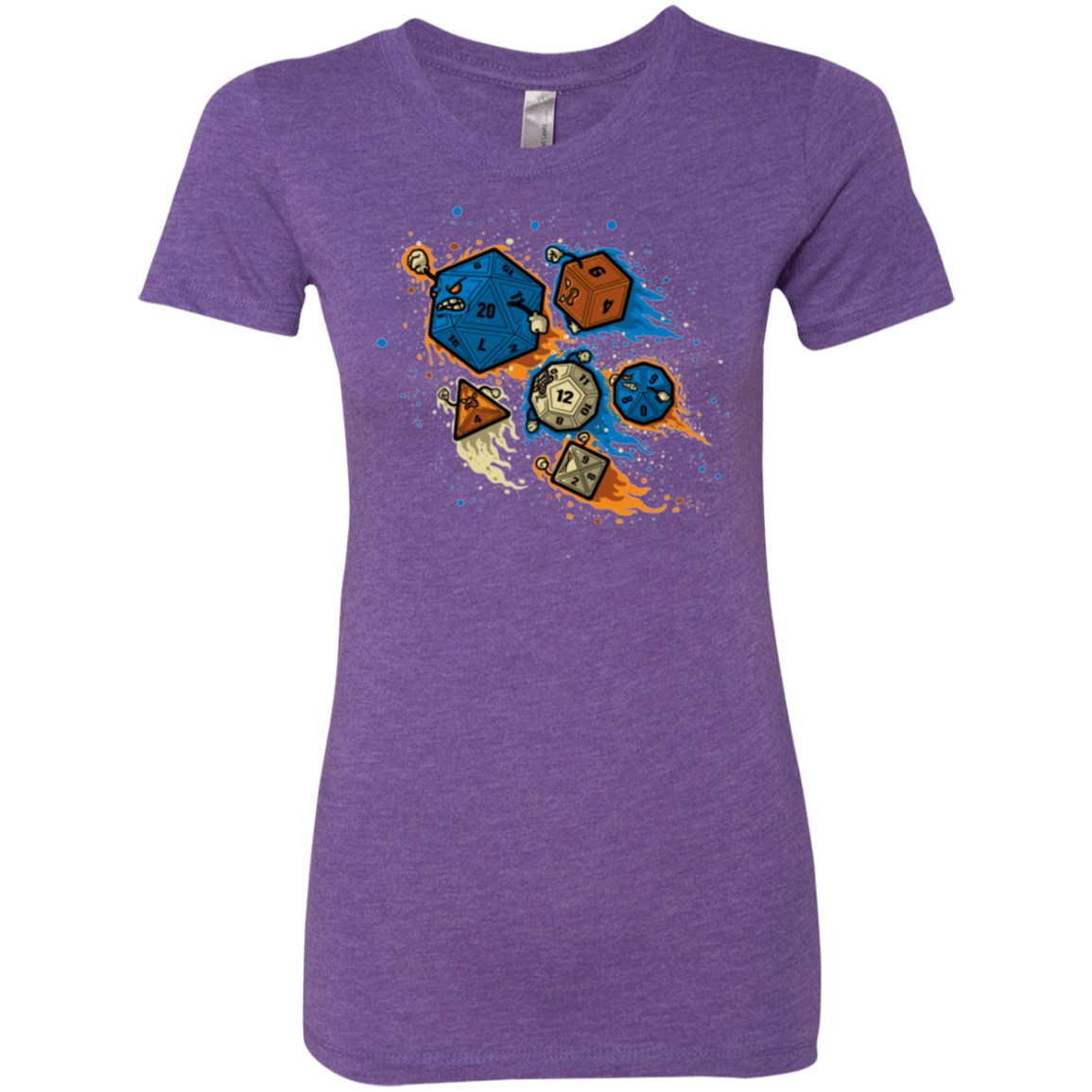 T-Shirts Purple Rush / Small RPG UNITED REMIX Women's Triblend T-Shirt