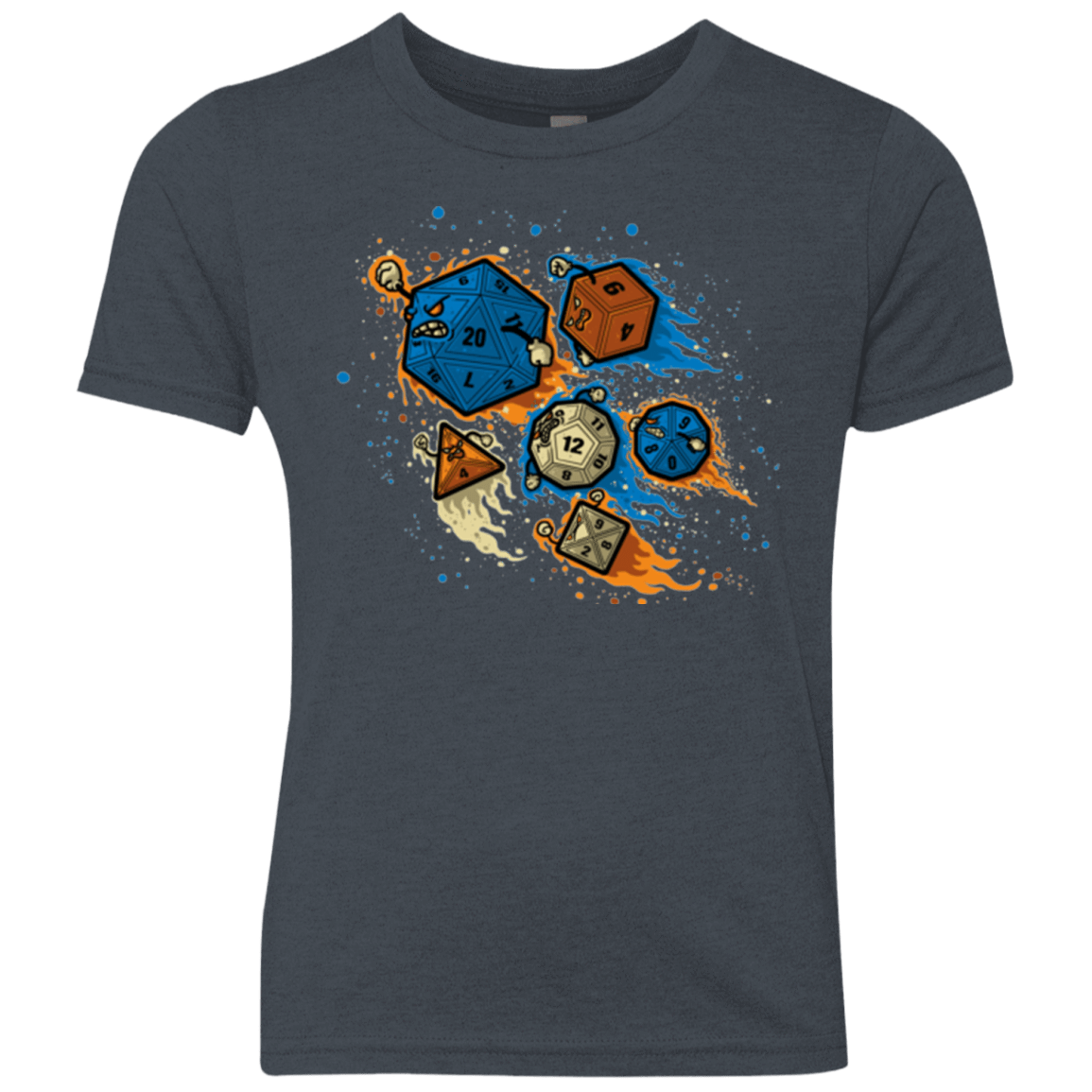 T-Shirts Vintage Navy / YXS RPG UNITED REMIX Youth Triblend T-Shirt