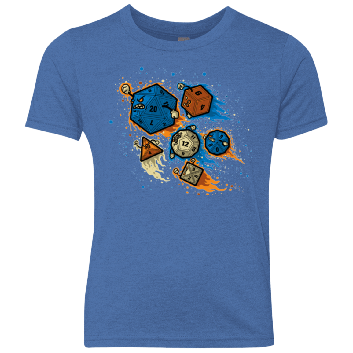 T-Shirts Vintage Royal / YXS RPG UNITED REMIX Youth Triblend T-Shirt