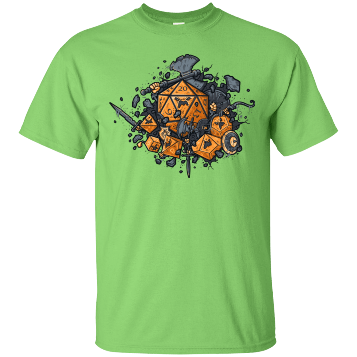 T-Shirts Lime / Small RPG UNITED T-Shirt