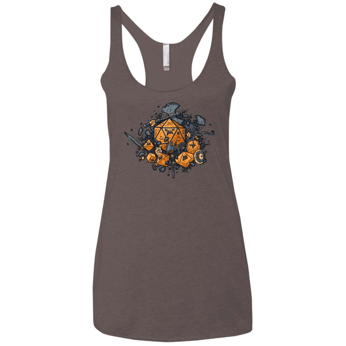 T-Shirts Macchiato / X-Small RPG UNITED Women's Triblend Racerback Tank