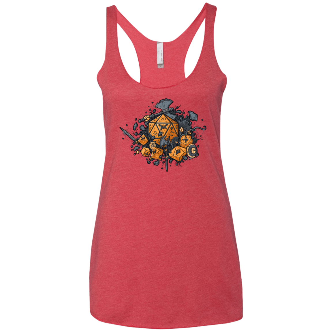 T-Shirts Vintage Red / X-Small RPG UNITED Women's Triblend Racerback Tank