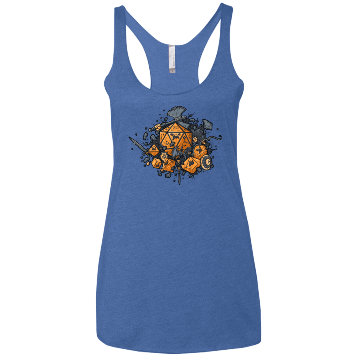 T-Shirts Vintage Royal / X-Small RPG UNITED Women's Triblend Racerback Tank