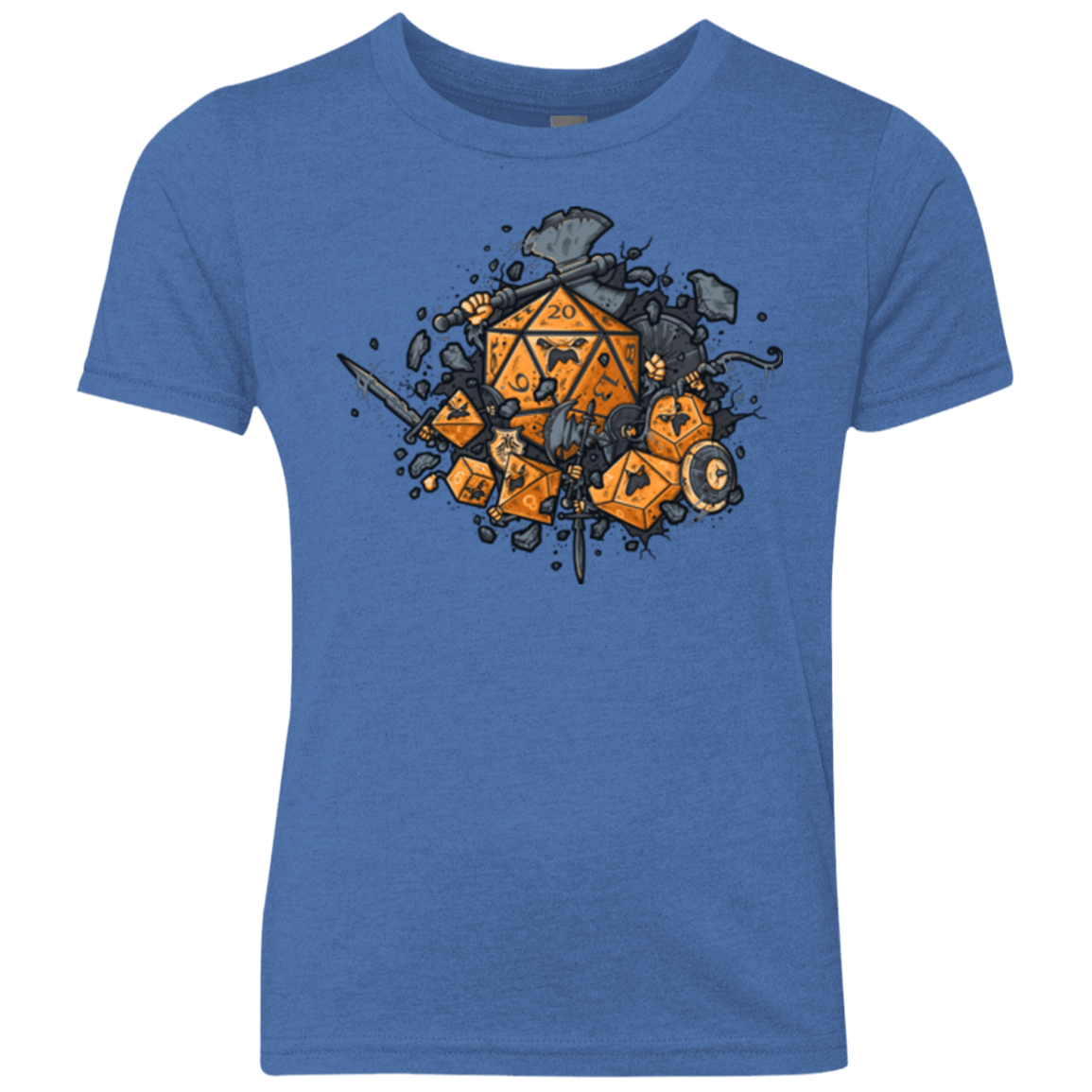 T-Shirts Vintage Royal / YXS RPG UNITED Youth Triblend T-Shirt