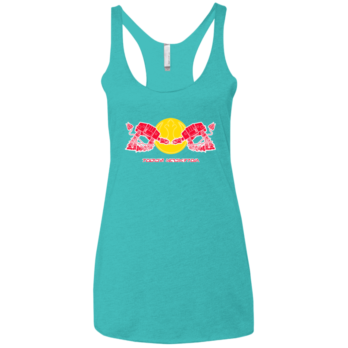 T-Shirts Tahiti Blue / X-Small RS GYW Women's Triblend Racerback Tank