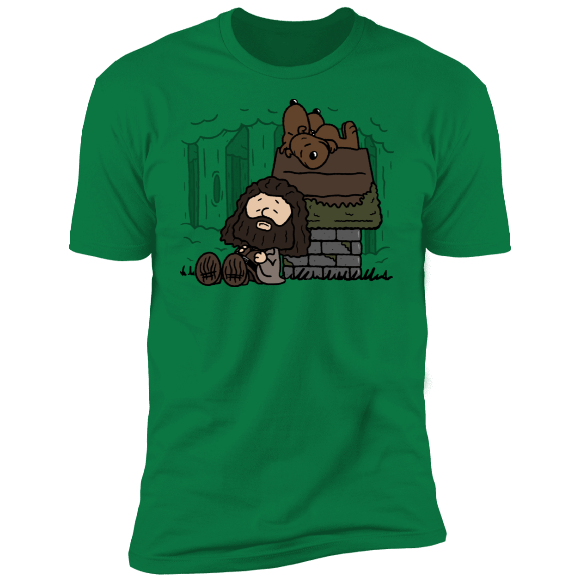 T-Shirts Kelly Green / S Rubeus Brown Men's Premium T-Shirt