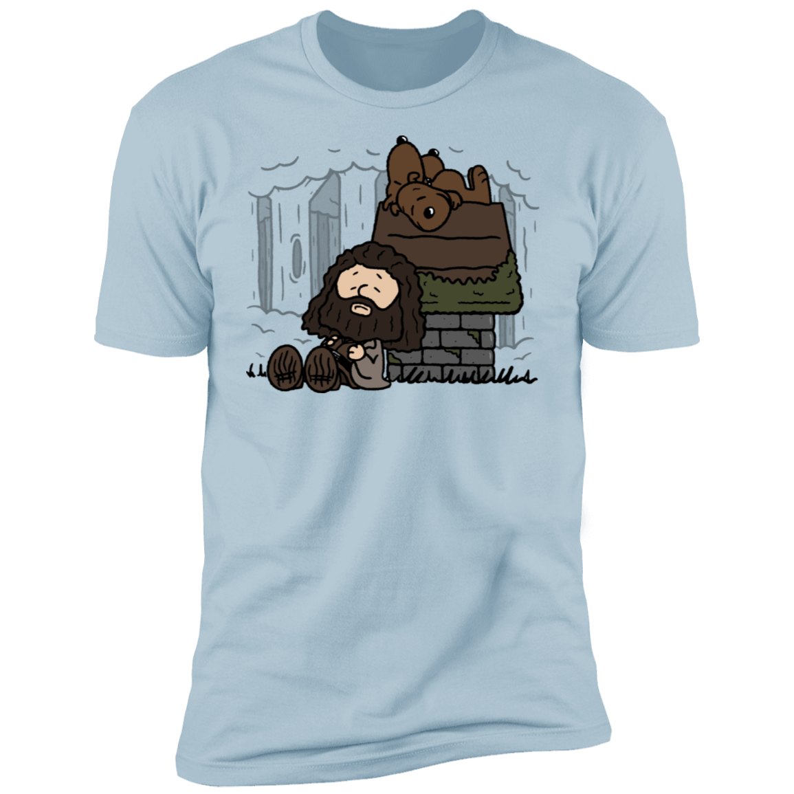 T-Shirts Light Blue / S Rubeus Brown Men's Premium T-Shirt