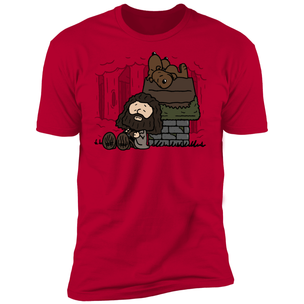 T-Shirts Red / S Rubeus Brown Men's Premium T-Shirt