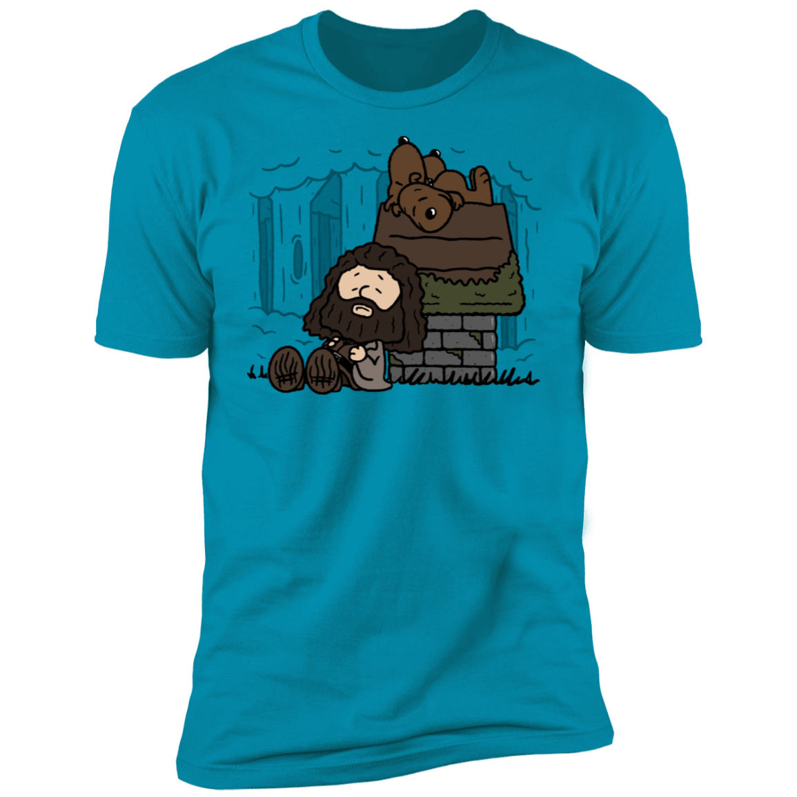 T-Shirts Turquoise / S Rubeus Brown Men's Premium T-Shirt