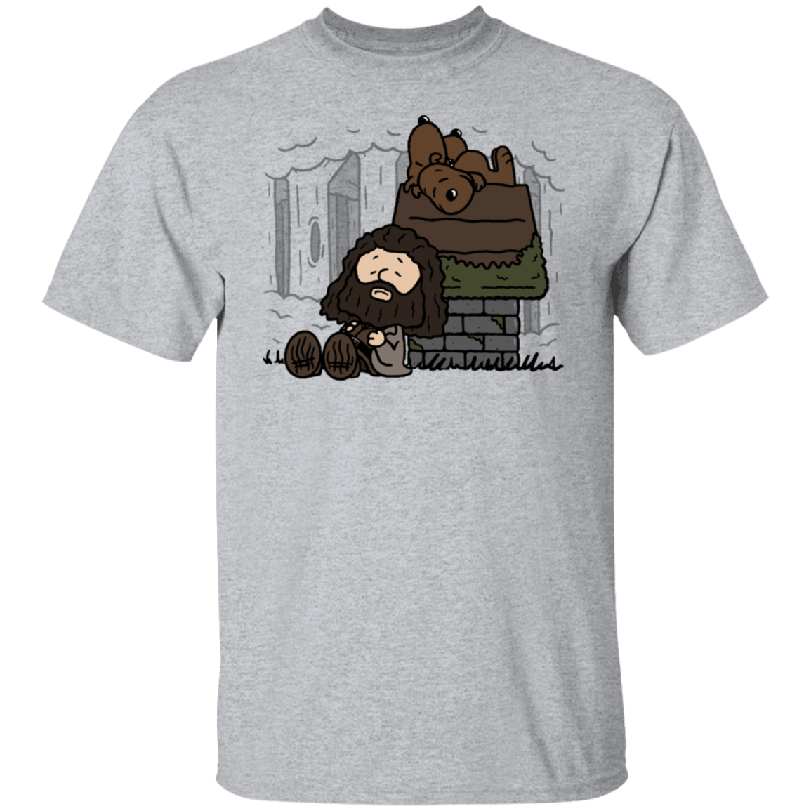 T-Shirts Sport Grey / S Rubeus Brown T-Shirt