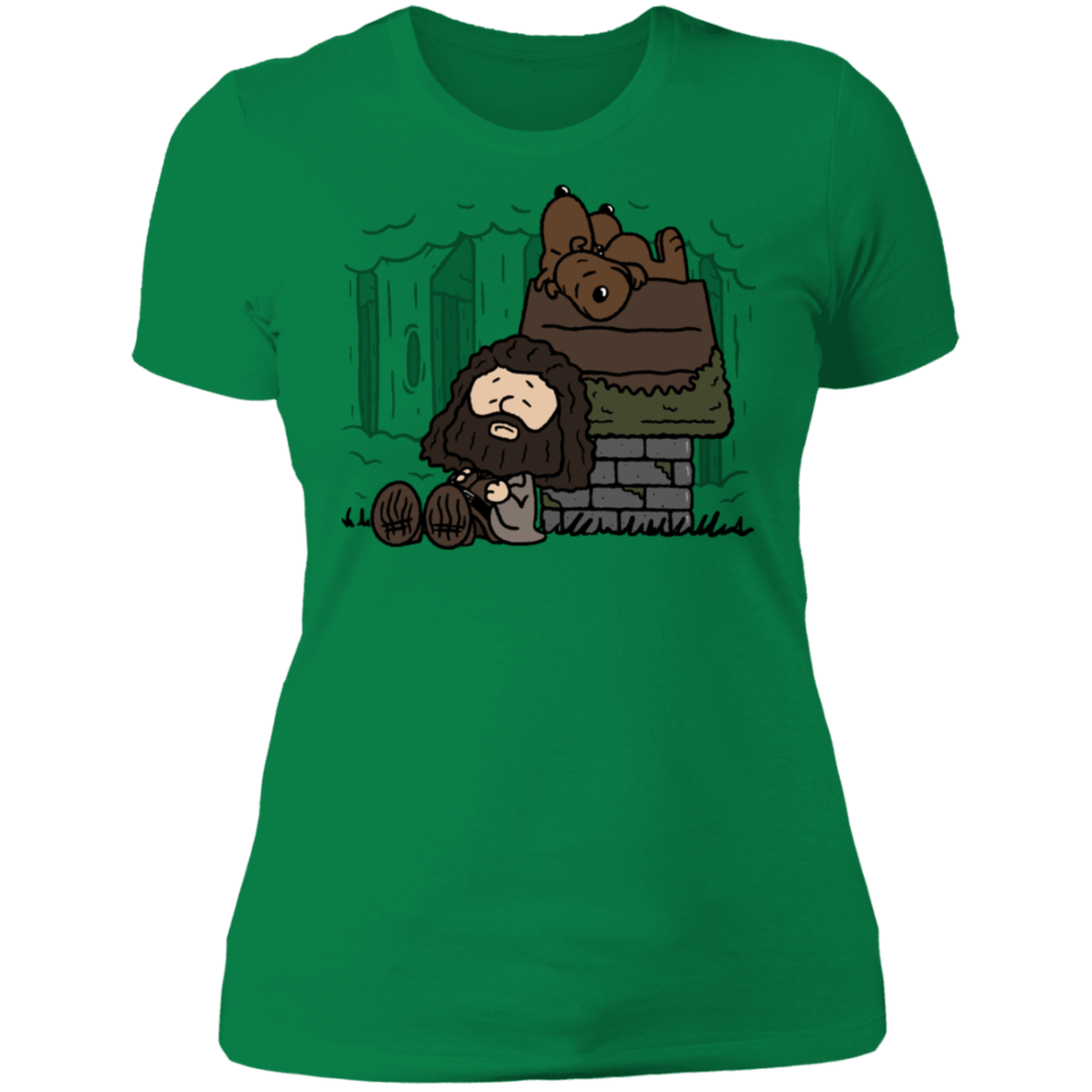 T-Shirts Kelly Green / S Rubeus Brown Women's Premium T-Shirt