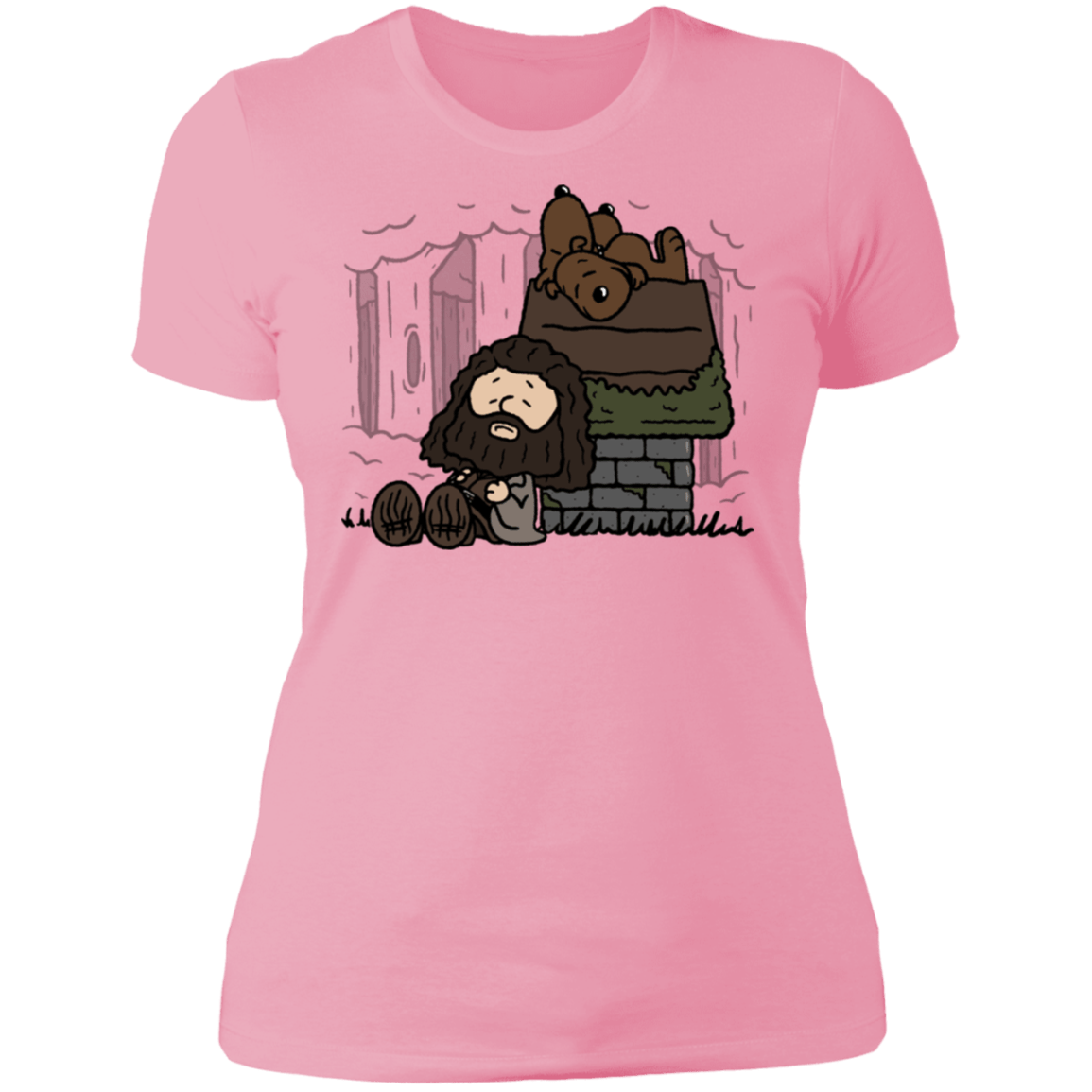 T-Shirts Light Pink / S Rubeus Brown Women's Premium T-Shirt