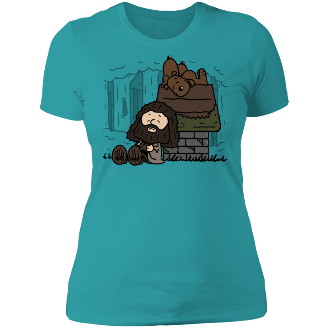 T-Shirts Tahiti Blue / S Rubeus Brown Women's Premium T-Shirt