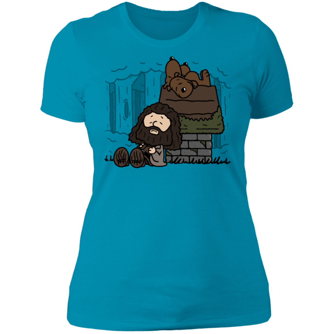 T-Shirts Turquoise / S Rubeus Brown Women's Premium T-Shirt