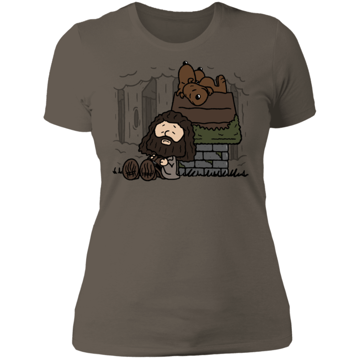 T-Shirts Warm Grey / S Rubeus Brown Women's Premium T-Shirt