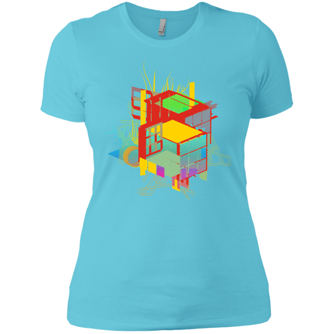 T-Shirts Cancun / X-Small Rubik's Building Women's Premium T-Shirt